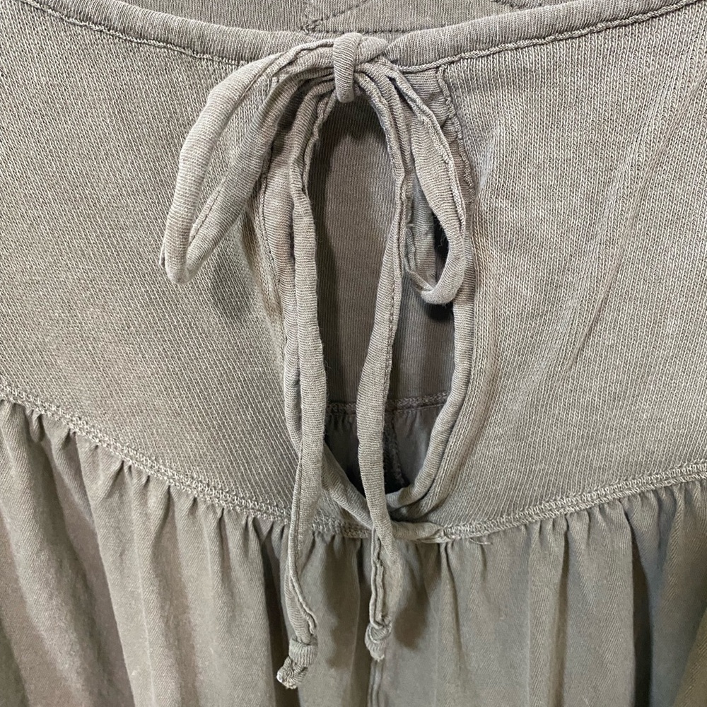 We The Free Sage Green Boho Blouse - Picture 5 of 10